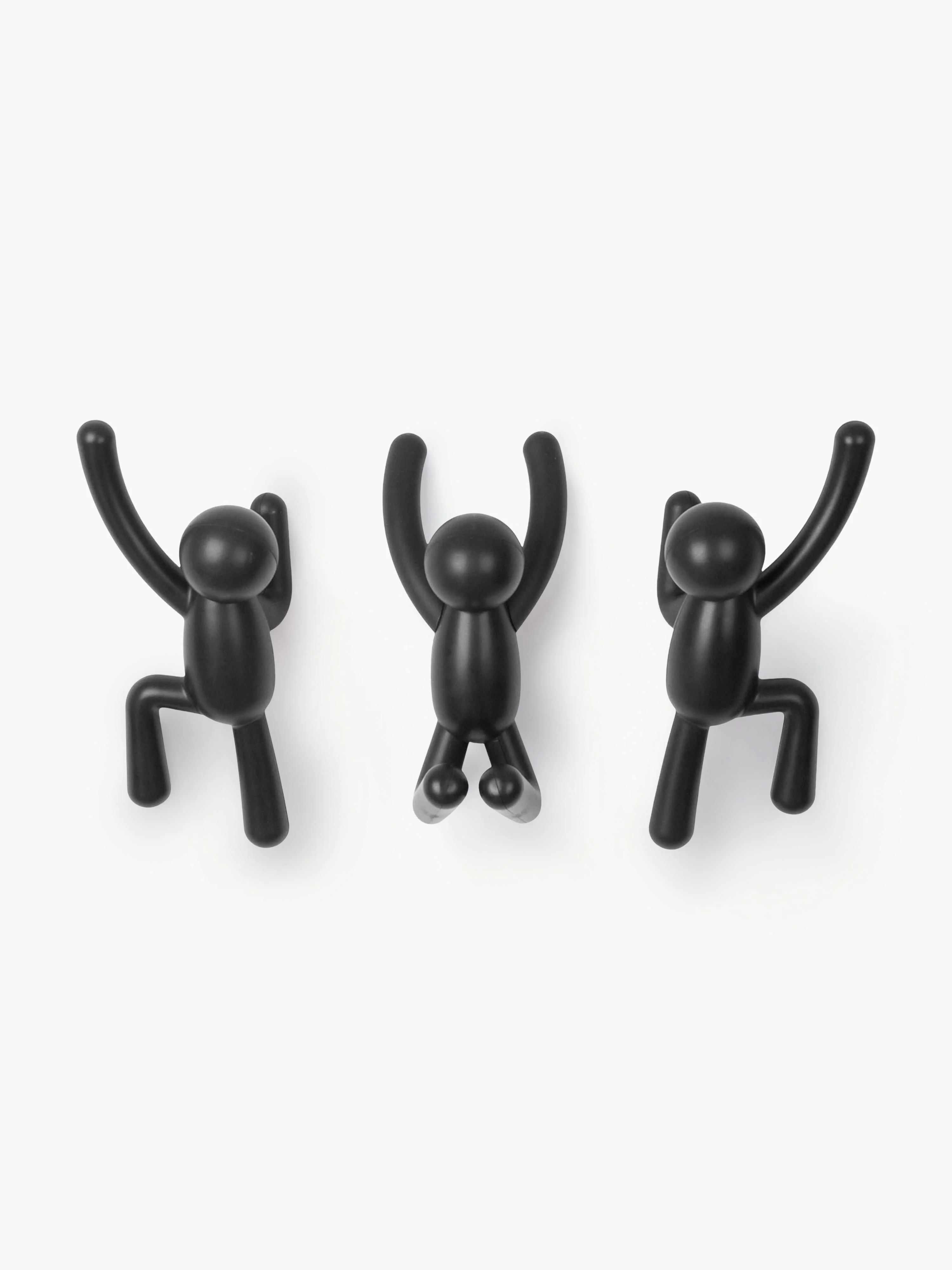 Design Wandhaken Buddy, 3er-Set