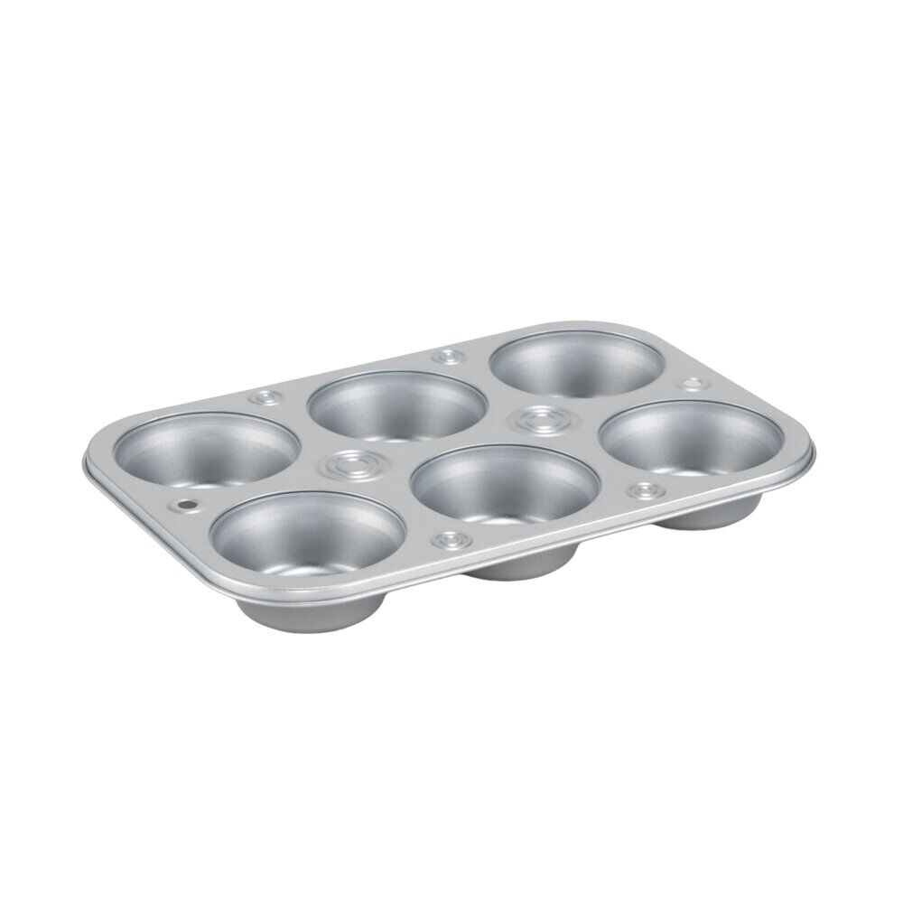 Moule métallique x4 à manqué cake muffin tarte