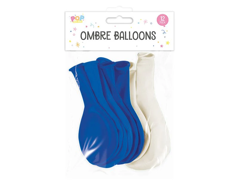 Pop Party Ombre Balloon Set – 12 Pk