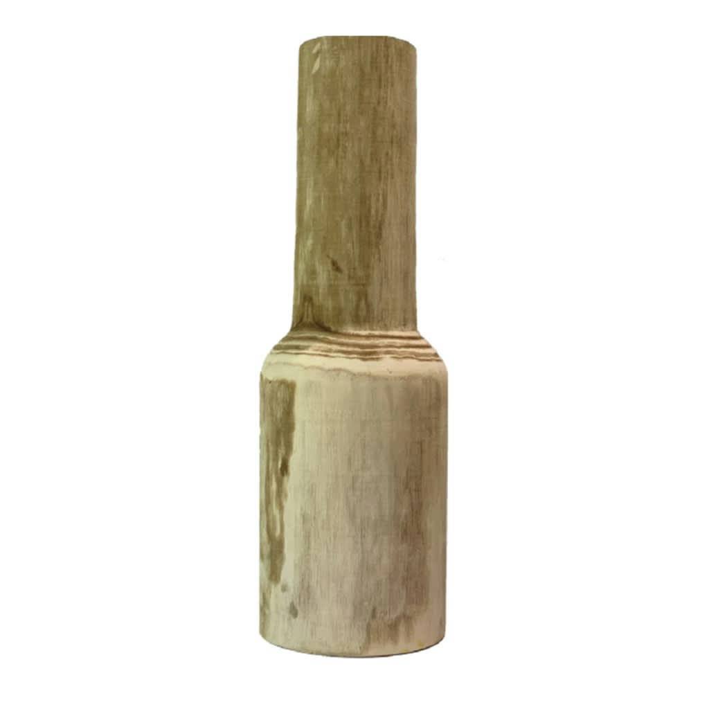 - Vase en bois massif H56cm