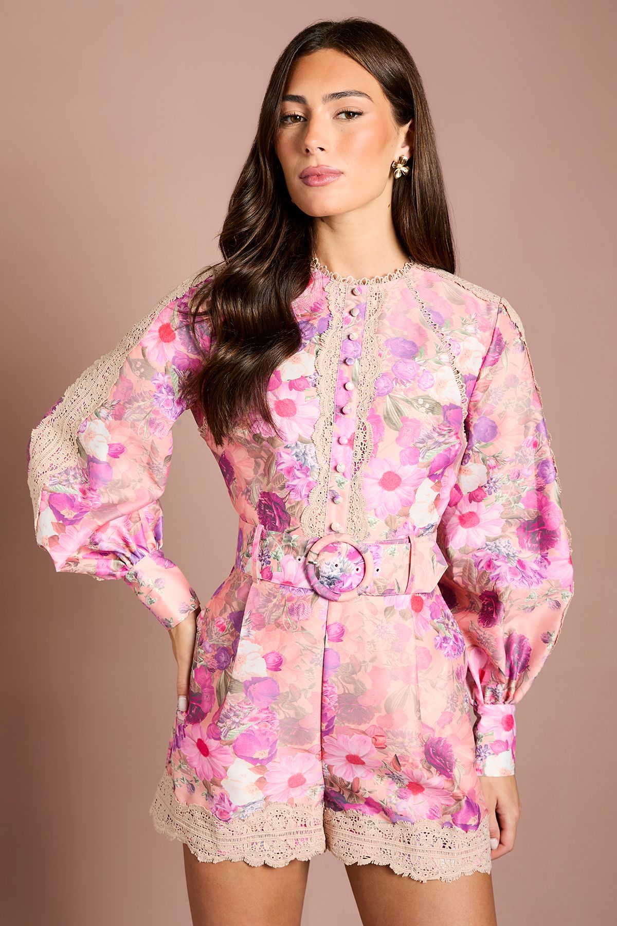 Coast Floral Printed Cotton Playsuit