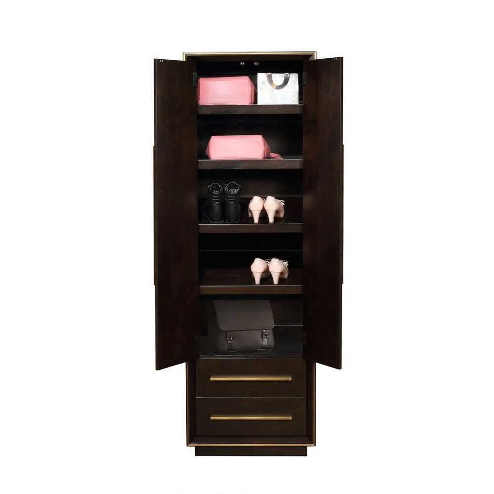 Lindsay Smoked Peppercorn Shoe Tower