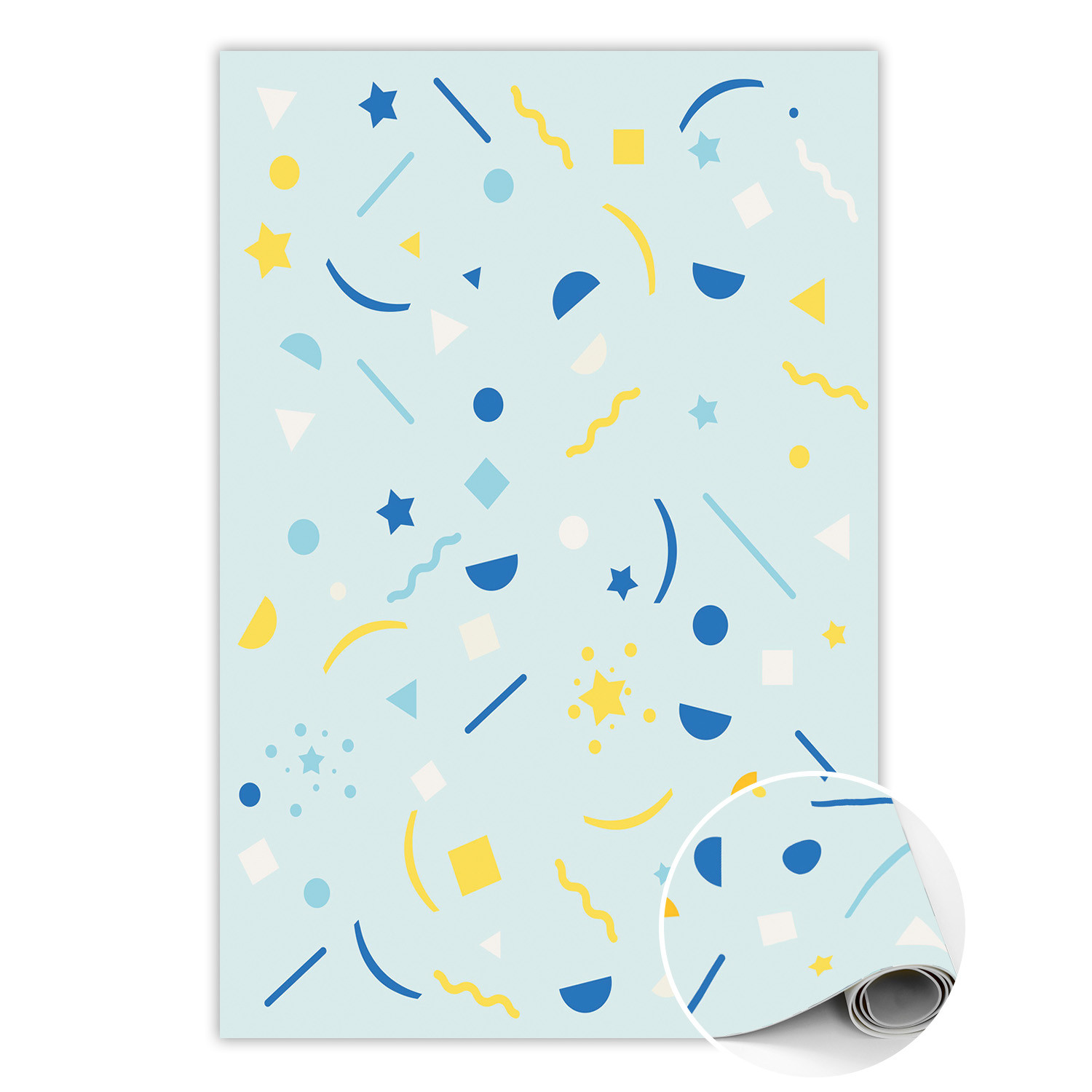 Modny dywan winylowy Abstrakcyjna piniata 60 x 90 cm