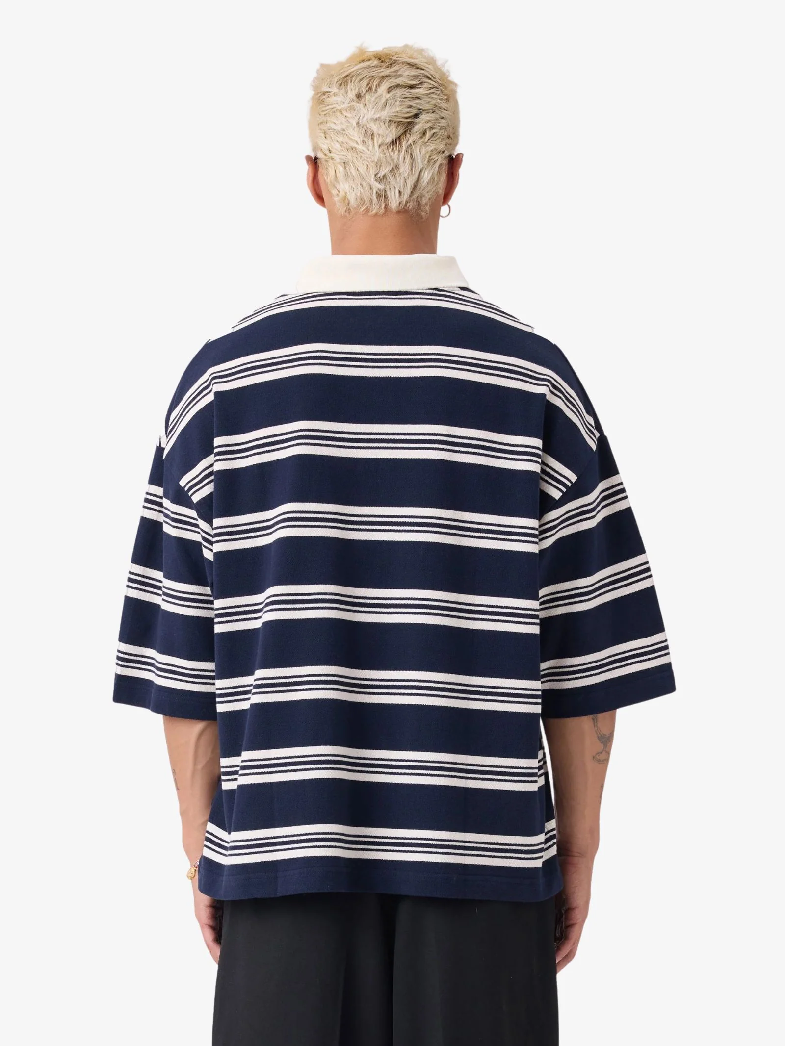 Box Crop Polo Shirt