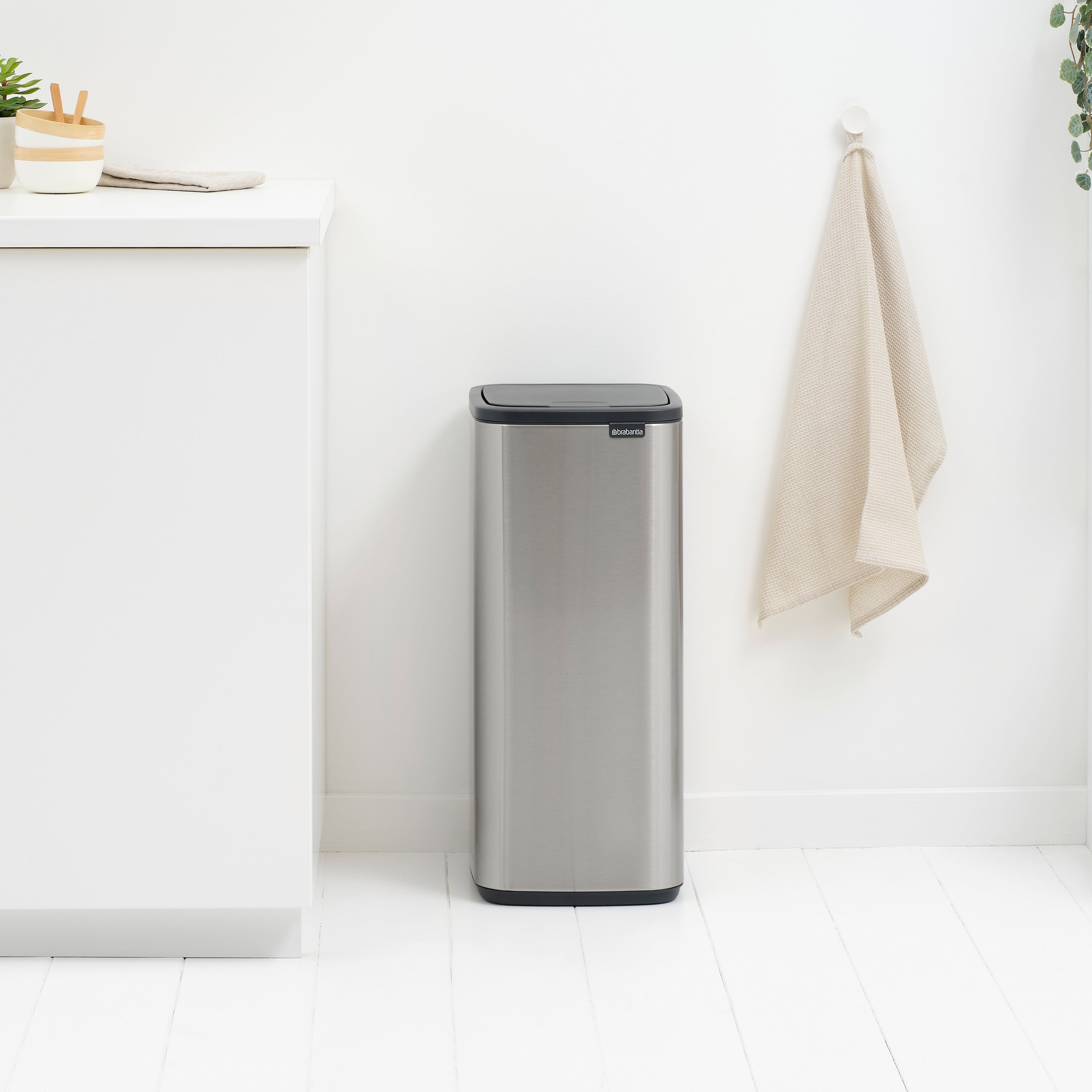 Brabantia Bo Touch Bin Prullenbak 30 L - Matt Steel