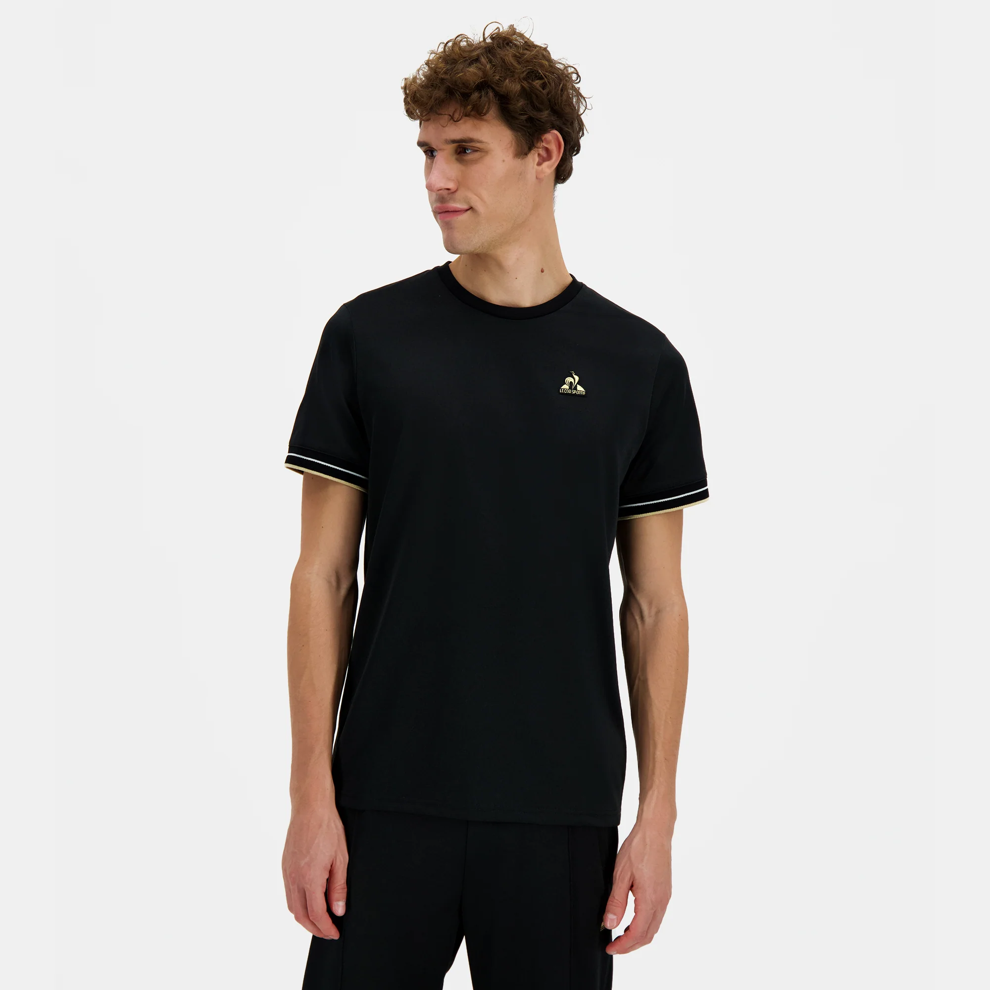 2510824-COQ D OR ATHLE Tee SS N°1 M black | T-shirt Homme