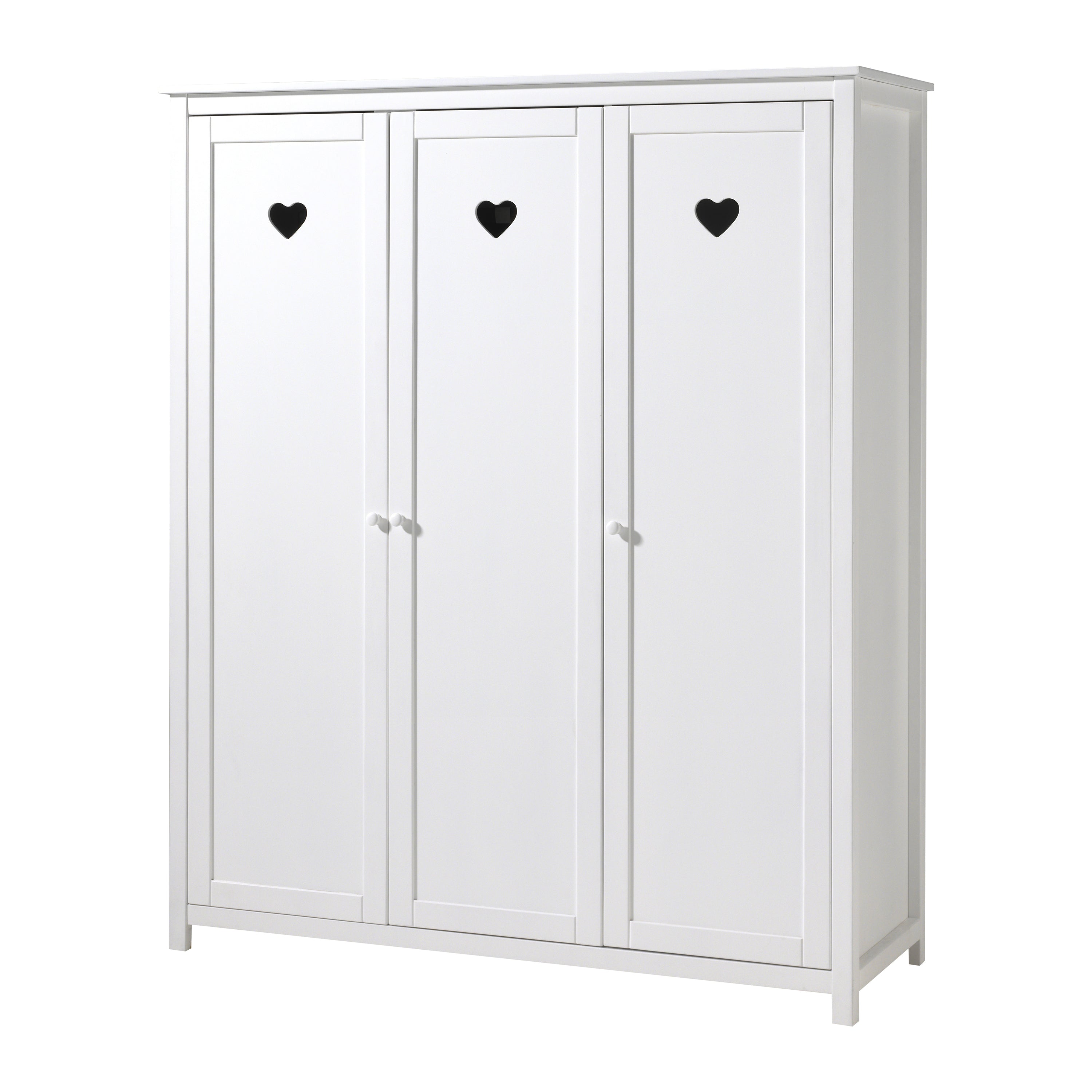 Vipack Amori Kledingkast 3-deurs - Wit