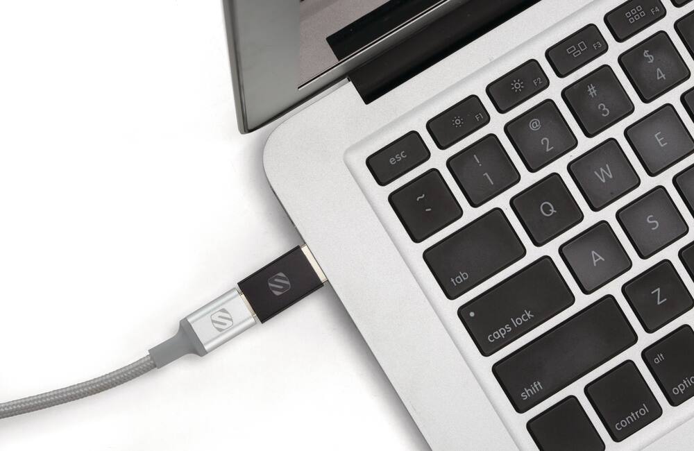 Scosche USB-A TO USB-C™ 2 Adapter, Compatible with MacbookPro, Chromebook Pixel, Galaxy S9 / S8, & Google Pixel, 2-pk
