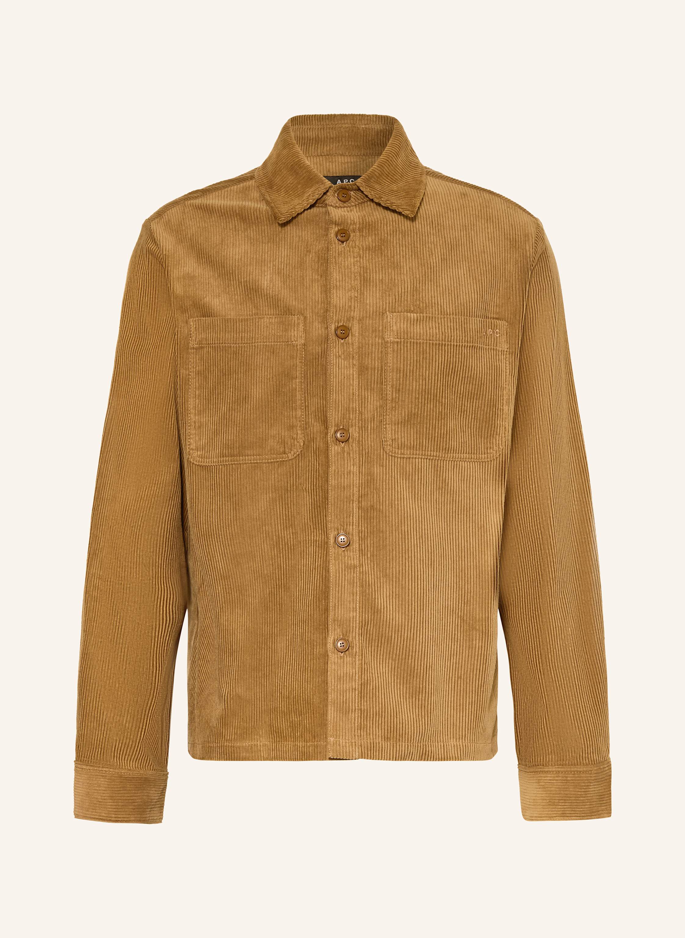 A.P.C. Cordhemd Relax Fit