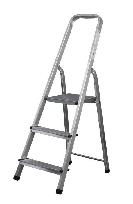 Drabina domowa 120kg 3 stopnie (z podestem) , 2,80 kg , 1200 mm , 600 mm STALCO S-40511
