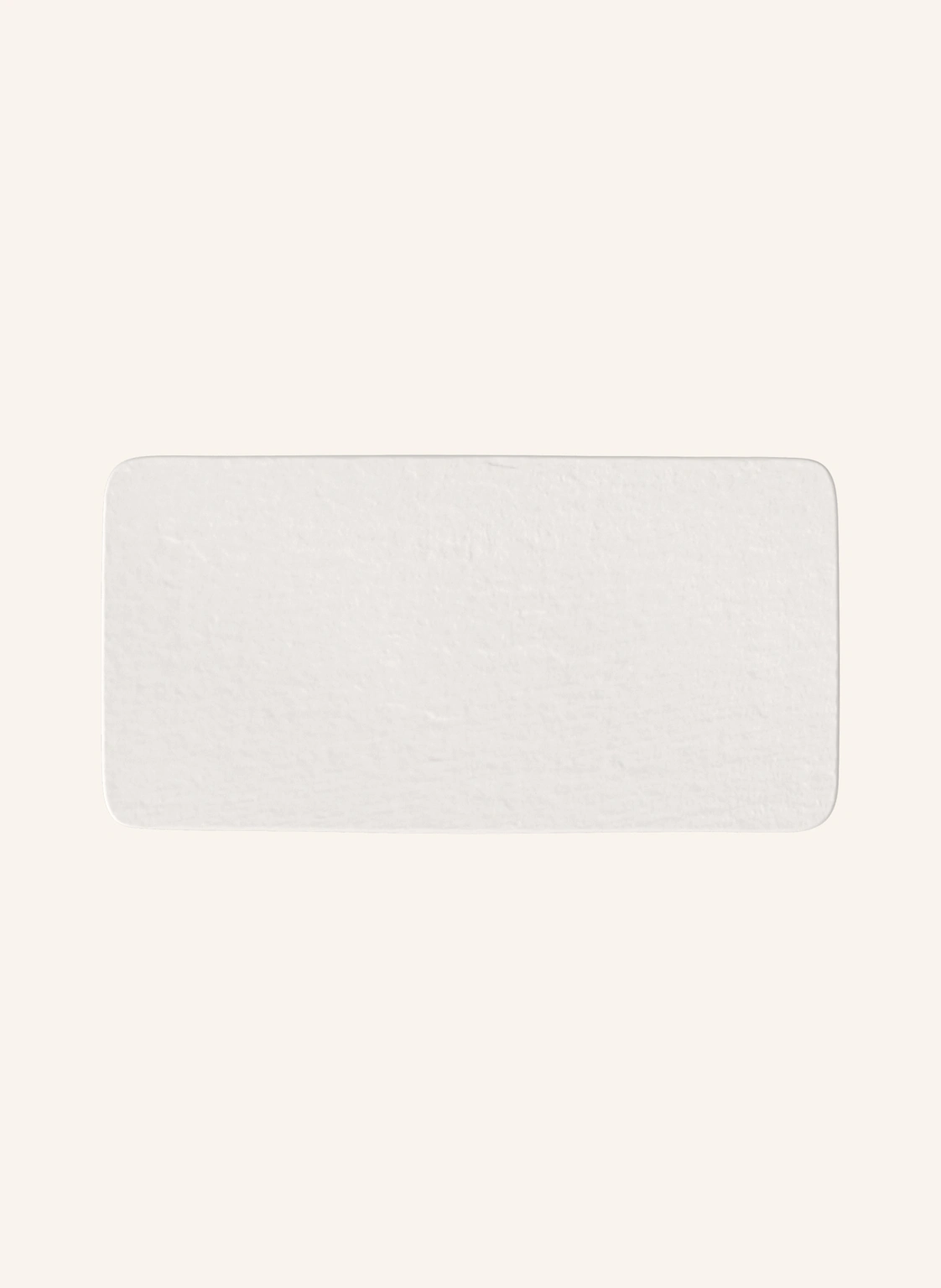 Villeroy & Boch Servierplatte rechteckig MANUFACTURE ROCK BLANC