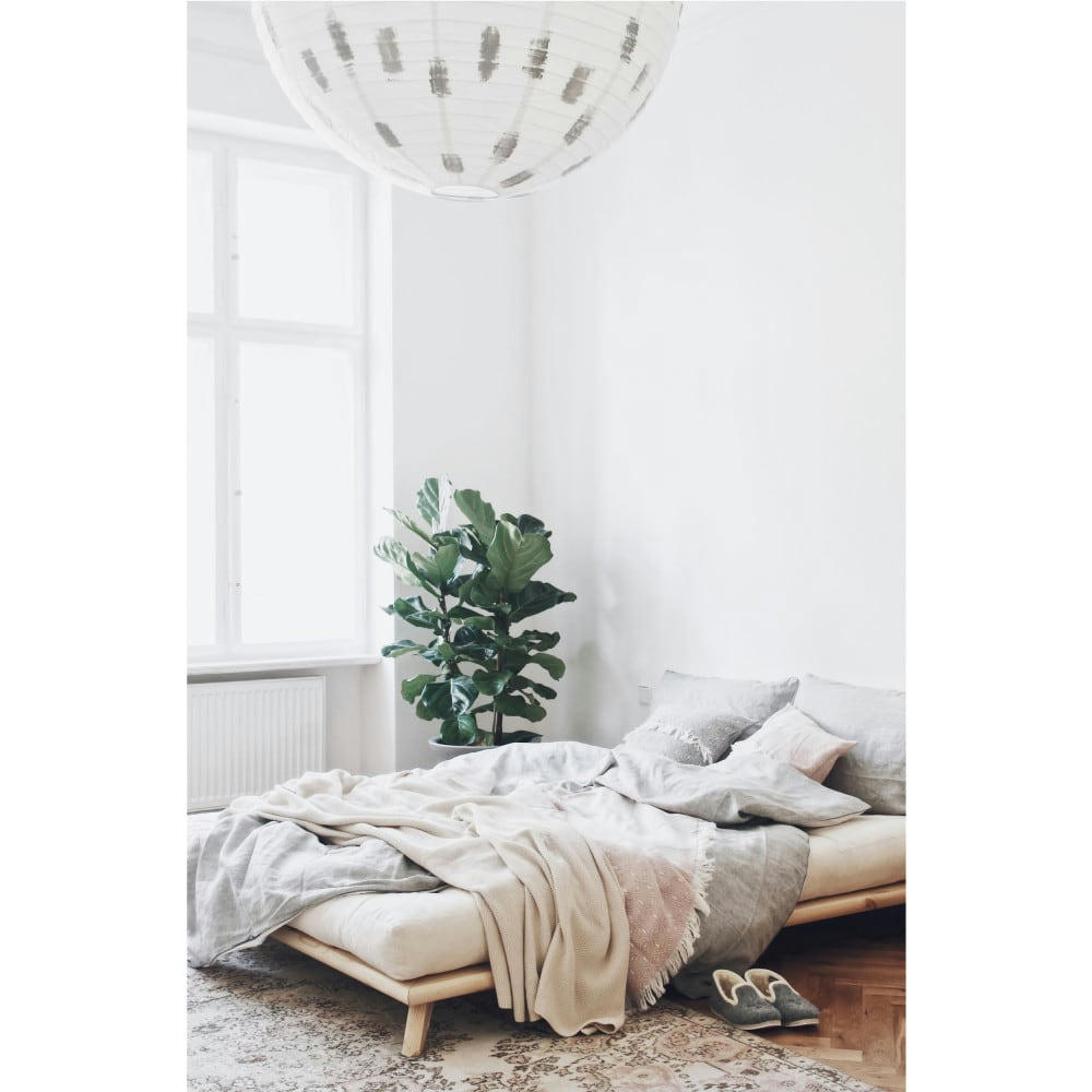 SENZA - Lit en bois 140x200cm