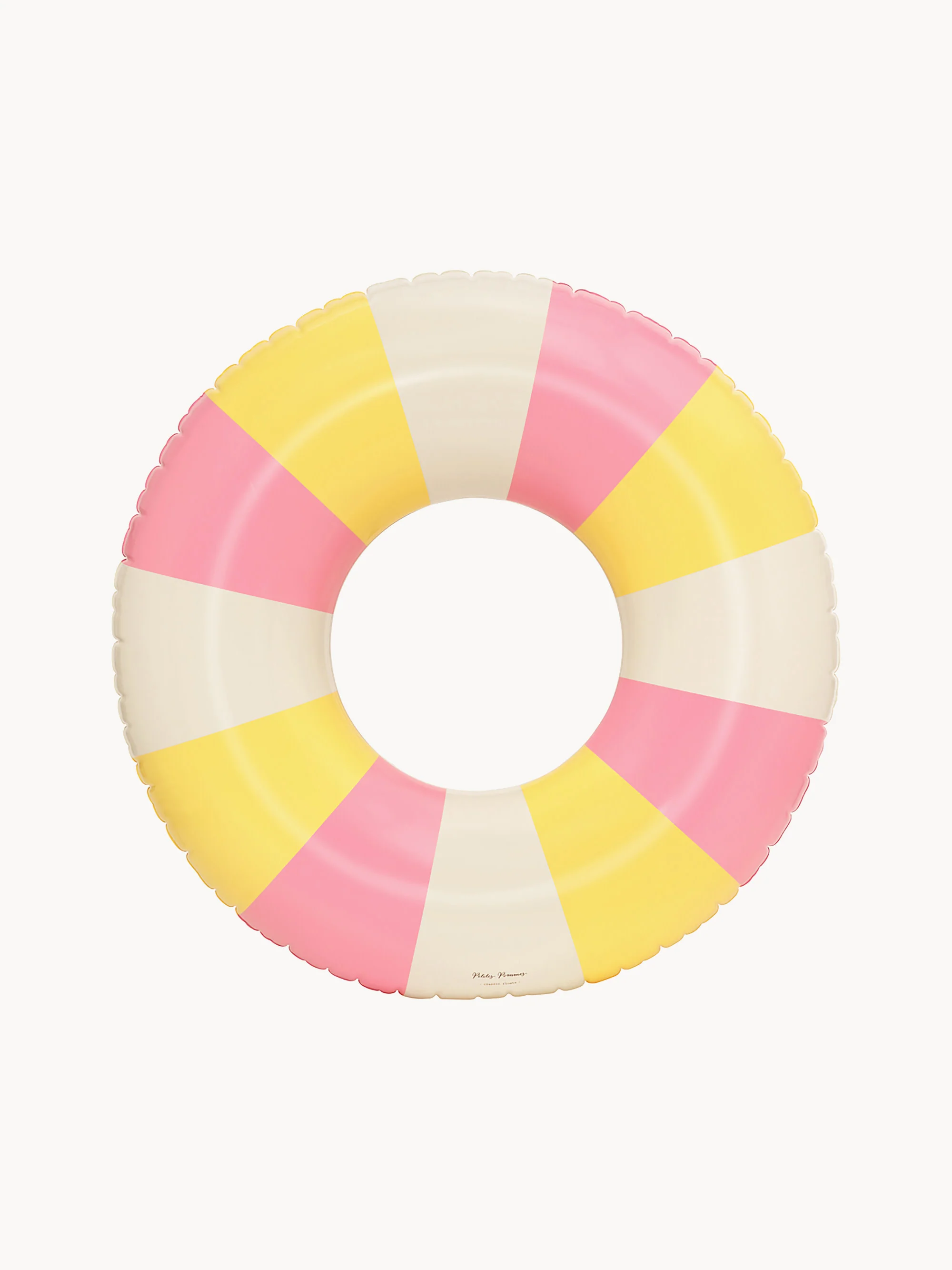 Handbedruckter Schwimmring Bubble Pastel, in verschiedenen Größen