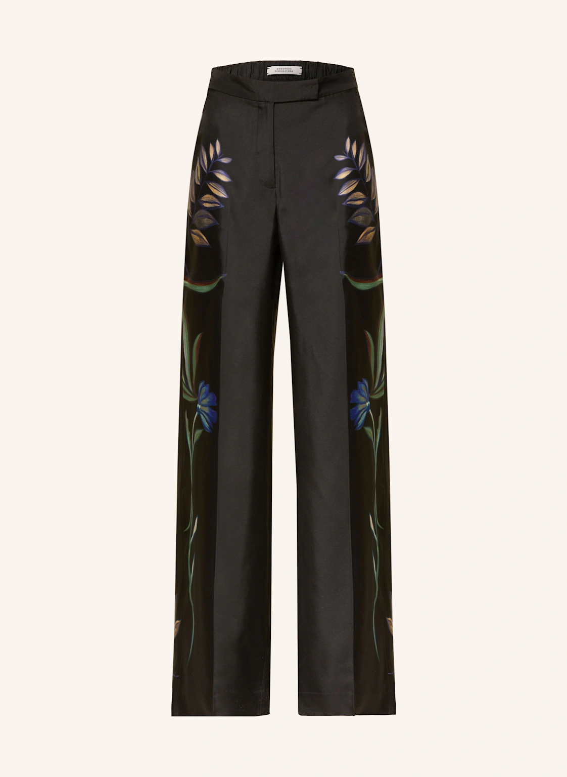DOROTHEE SCHUMACHER Marlenehose SEDUCTIVE BLOOM aus Seide