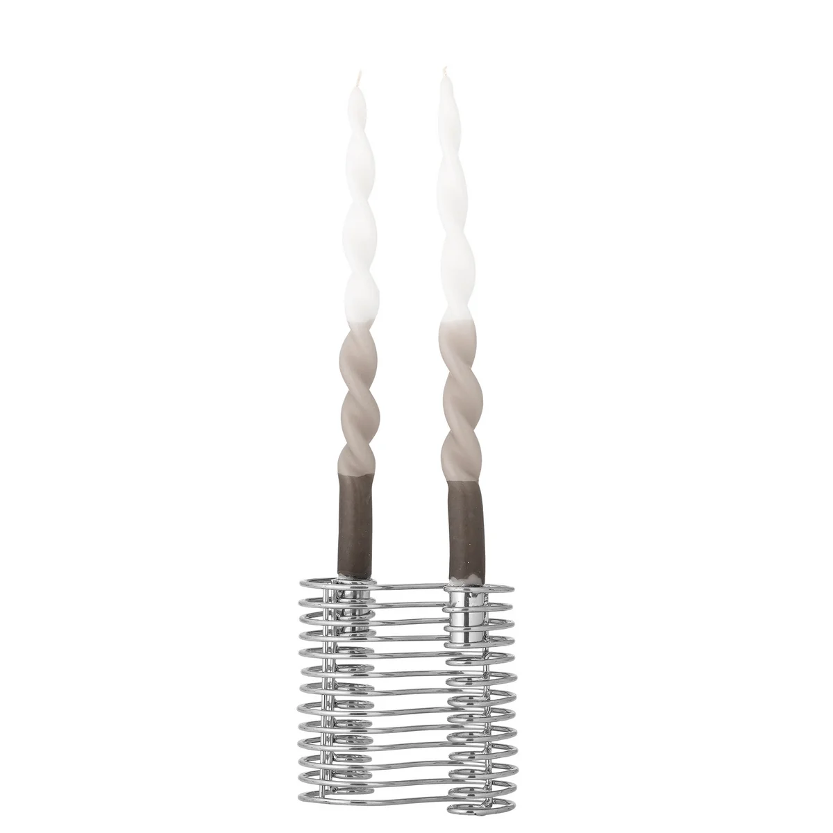 Bloomingville - Wavela Kerzenhalter, silber