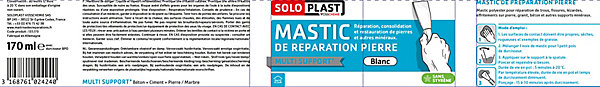 Mastic pierre type Solopierre 170 ml