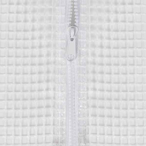 Bâche pour serre tunnel blanche 24 m² Blanc