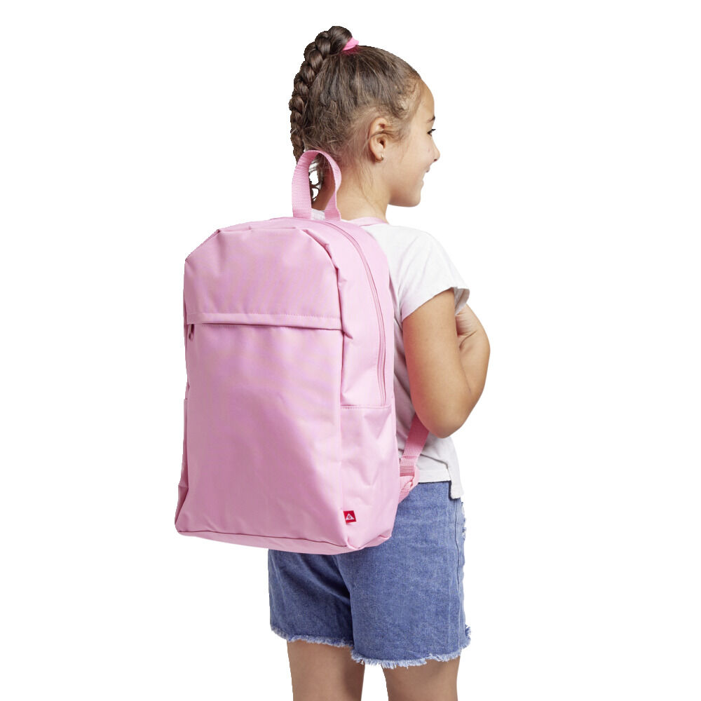 Sac à dos 27x41cm polyester rose ou noir