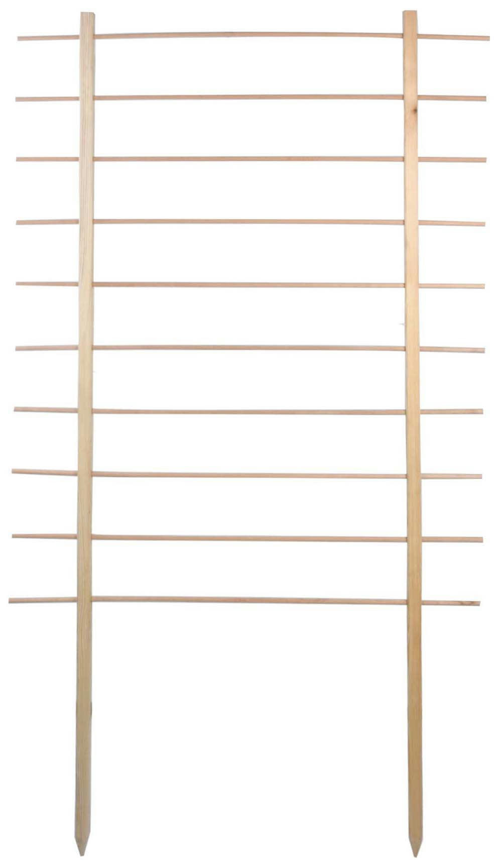 - Support en bois de pin pour plantes treilli 100 x 170 cm