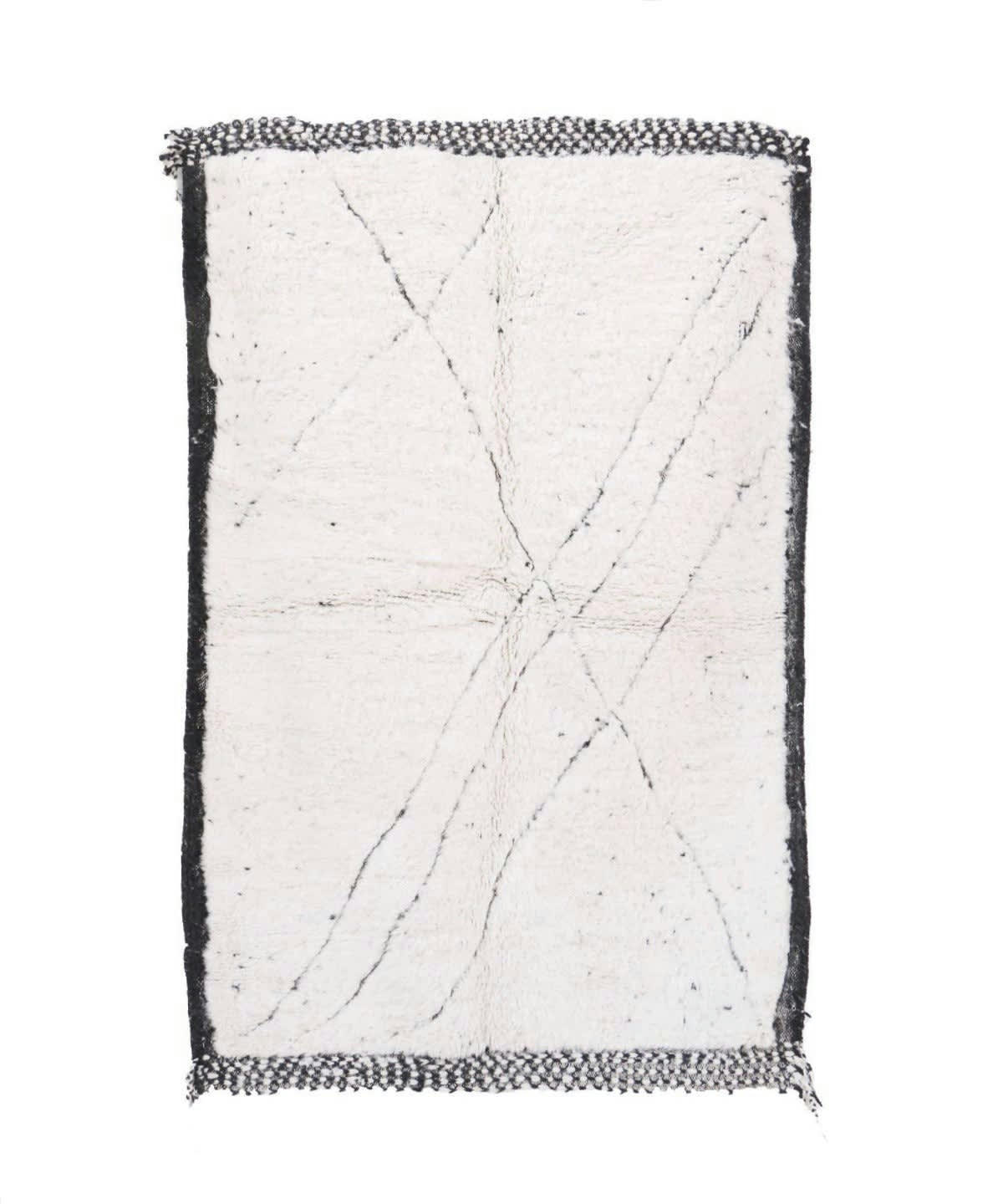 BERBERE - Tapis Berbere marocain pure laine 159x239