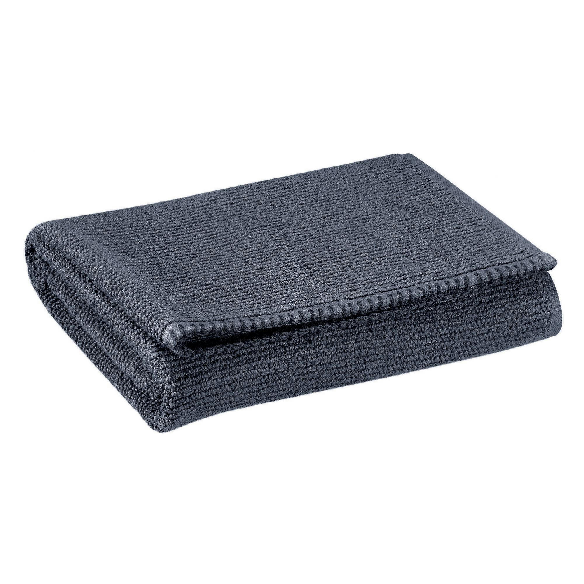 BORA - Drap de bain  en coton ombre 90 x 150