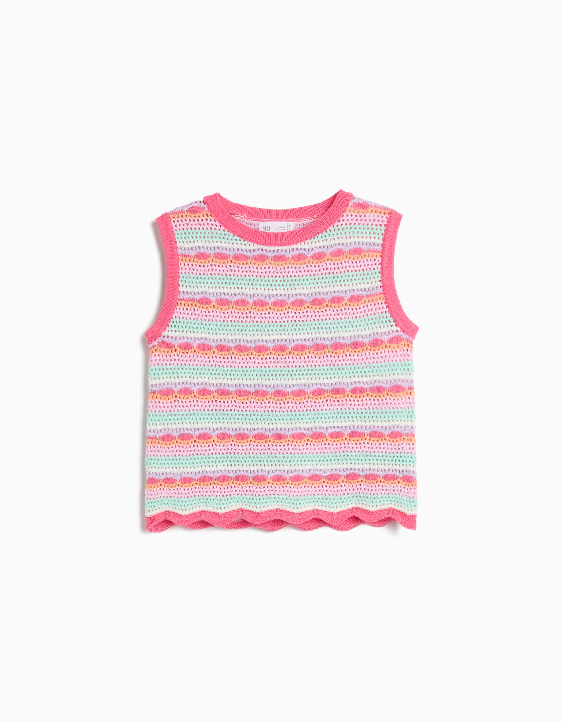 Top Crochet, Menina, Roxo Claro