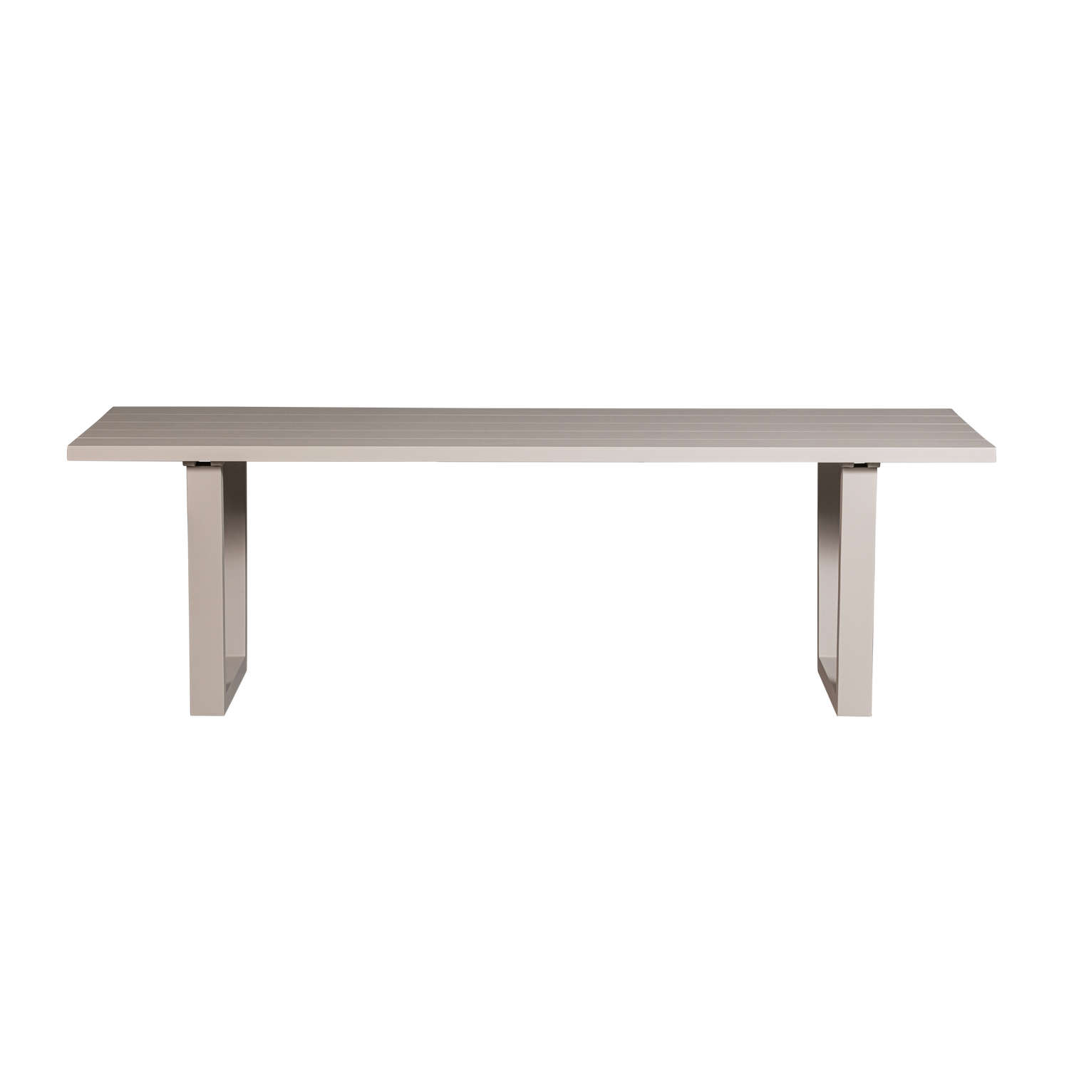 WOOOD tuintafel Bear - Aluminium - Zand - 75x240x87