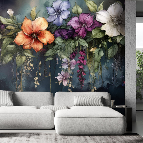 Feeby Fototapeta Kwiaty Rośliny botaniczne