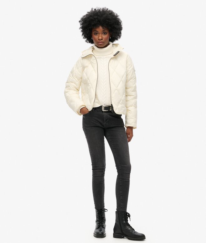 Hooded Quilted Liner Jacket