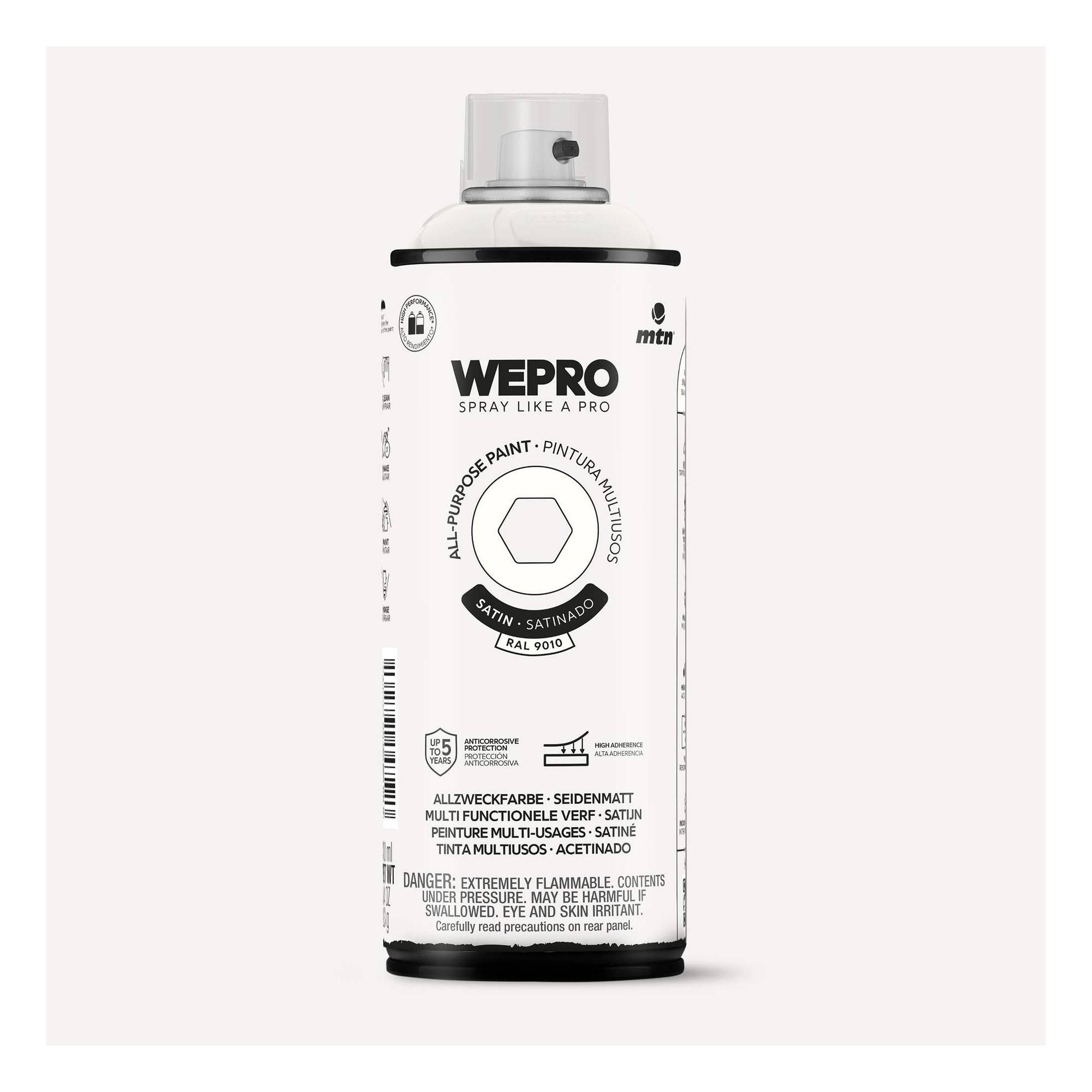 MTN WEPRO Stellar White Satin All-Purpose Paint 400ml