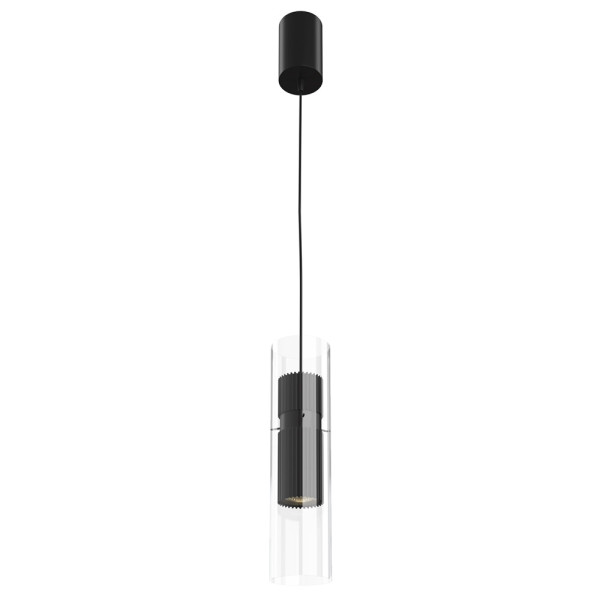 Lampa sufitowa czarny matowa-transparentna DYNAMICS 1xGU10x50W Maytoni