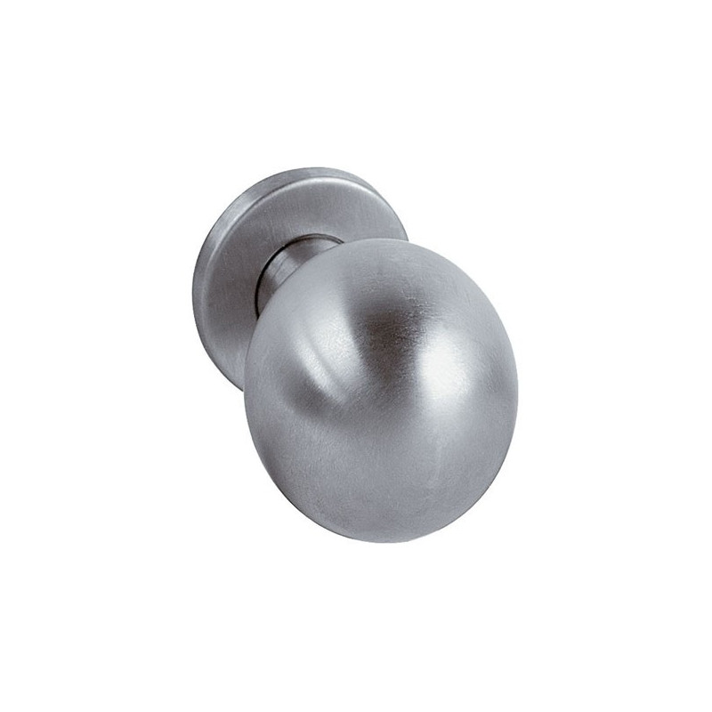 Poignée de porte boule en acier inoxydable Ø 50 mm LINEA BERTOMANI