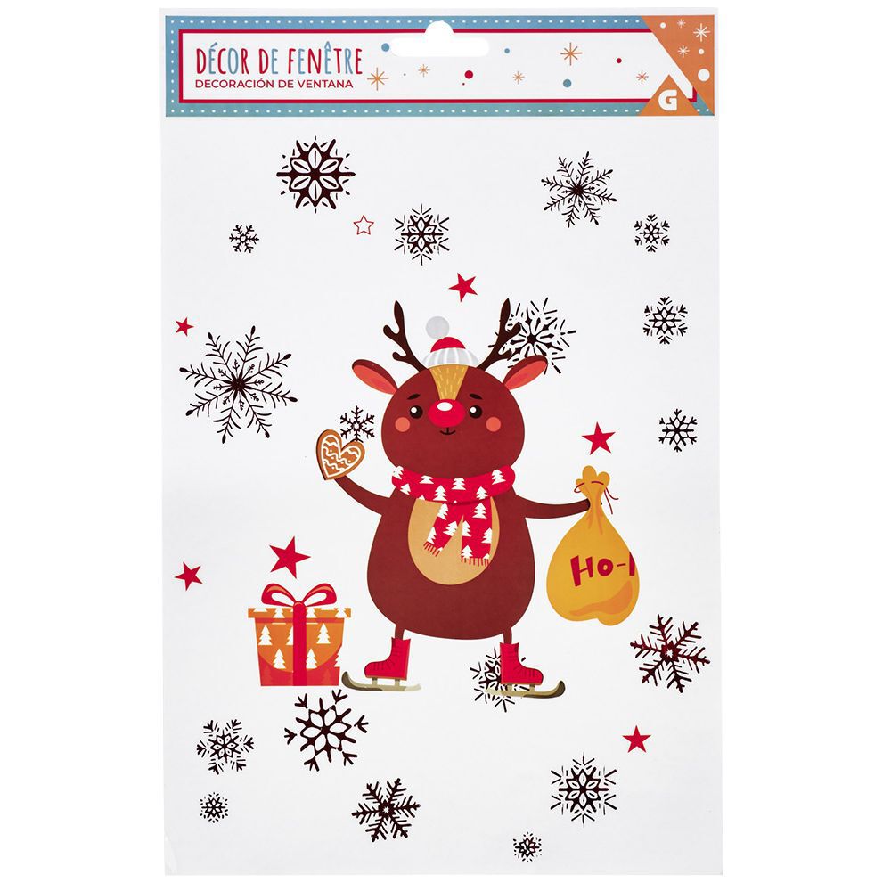 Décoration de No&euml;l électrostatique renne