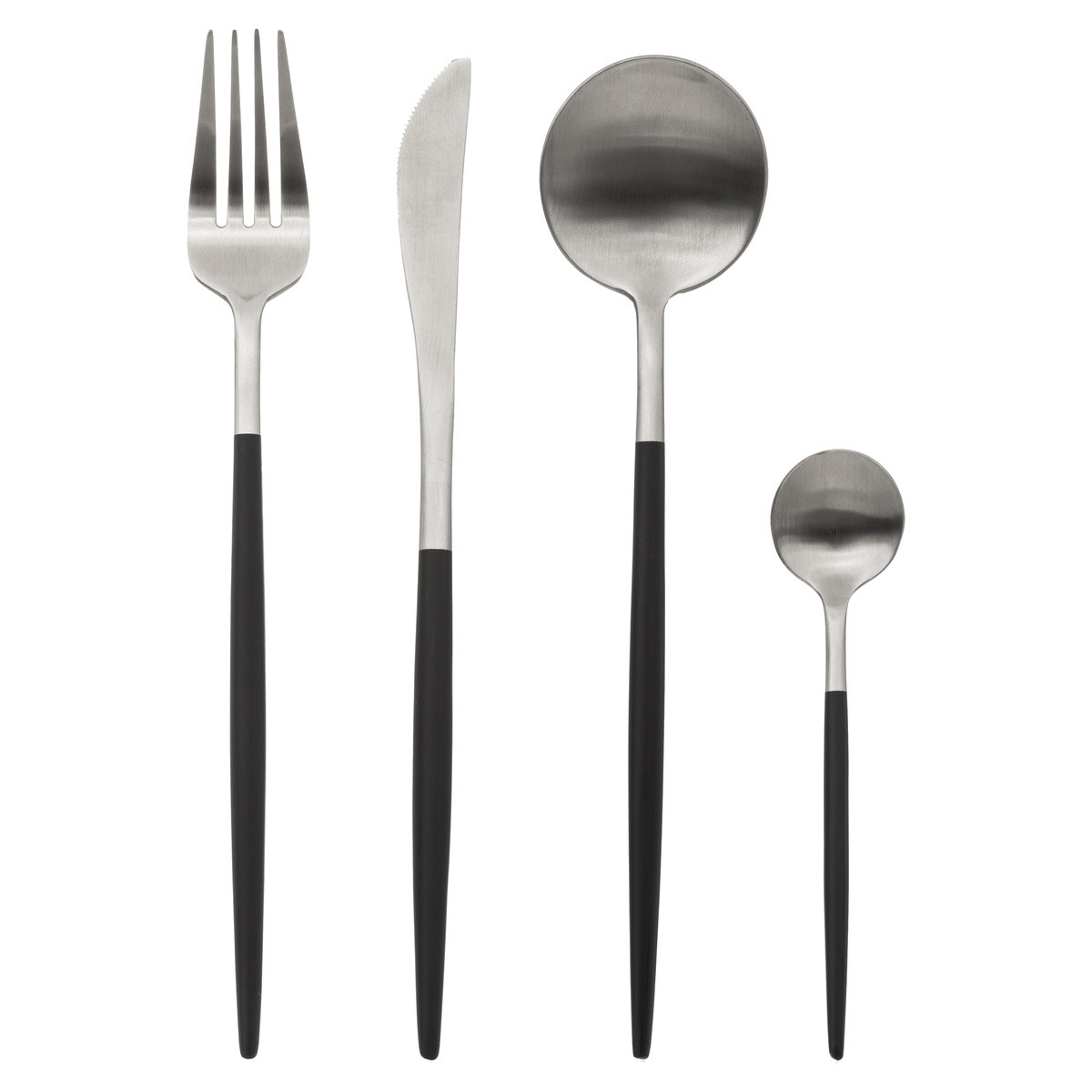 Komplet sztućców IDA dla 6 osób, inox