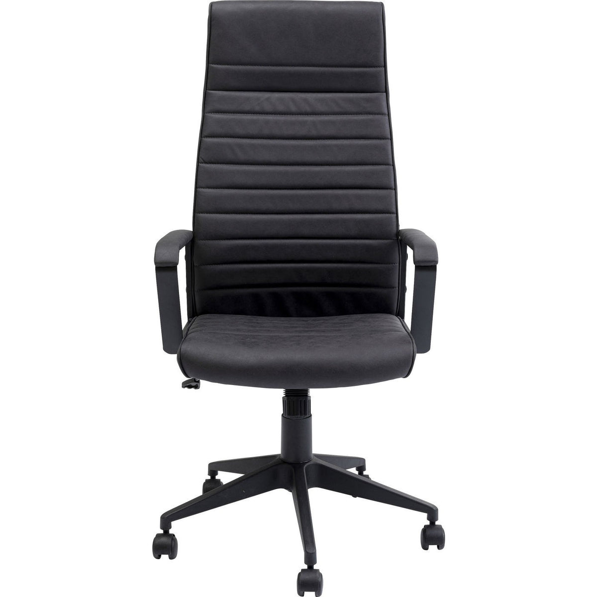 Kare Design Draaibare Bureaustoel Labora hoog zwart