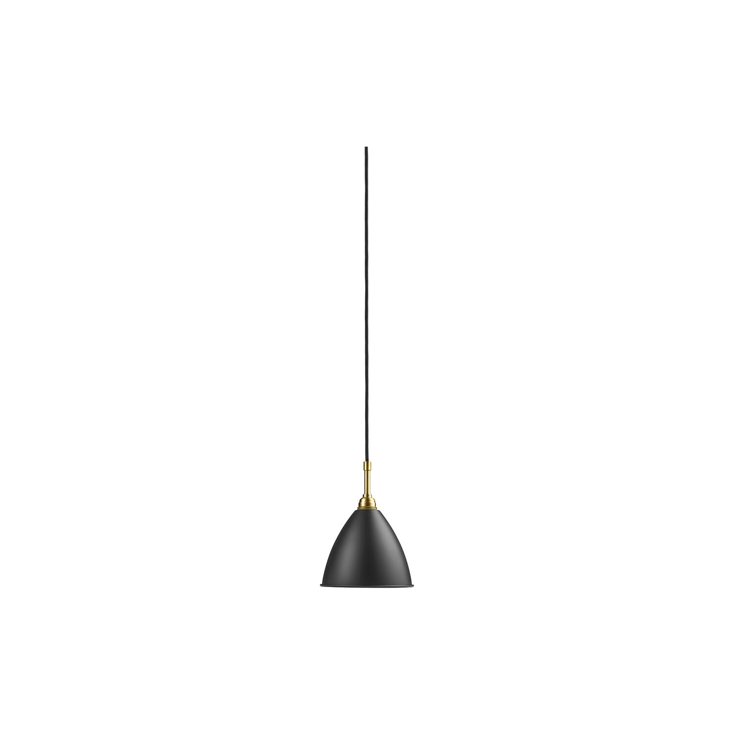 Bestlite BL9 Pendant, soft black semi matt/brass