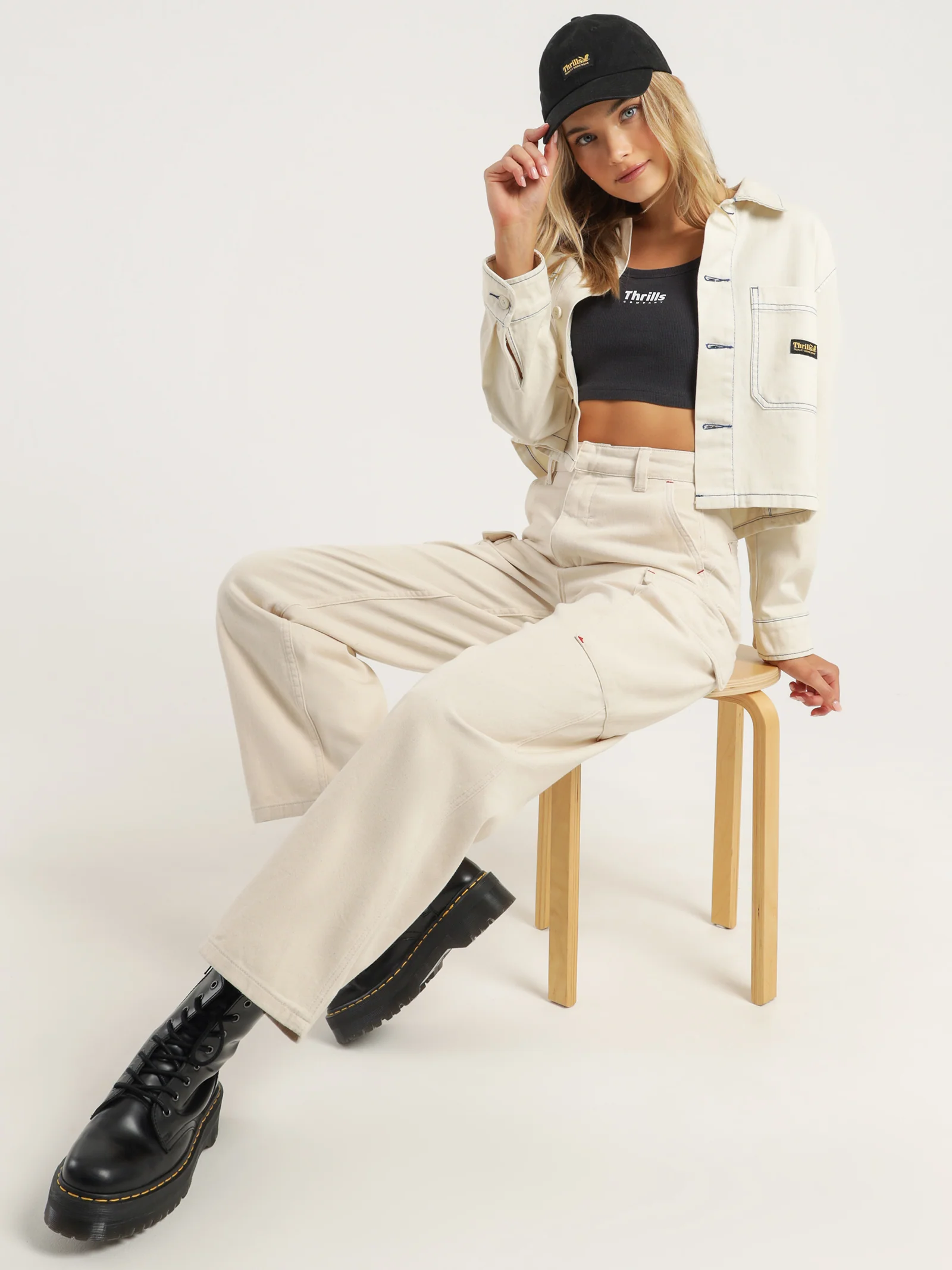 Union Crop Overshirt