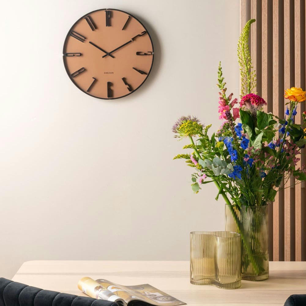 WAVE - Vase allure wave verre vert