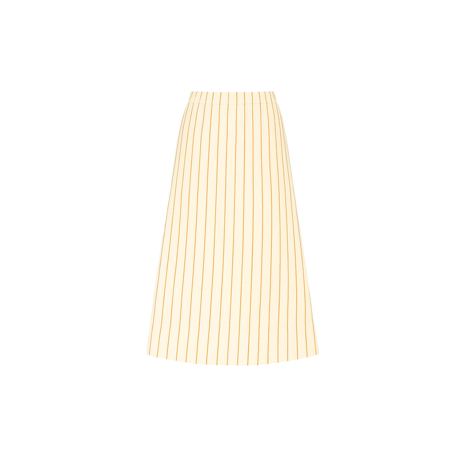 Louise Skirt, sand/orange stripe