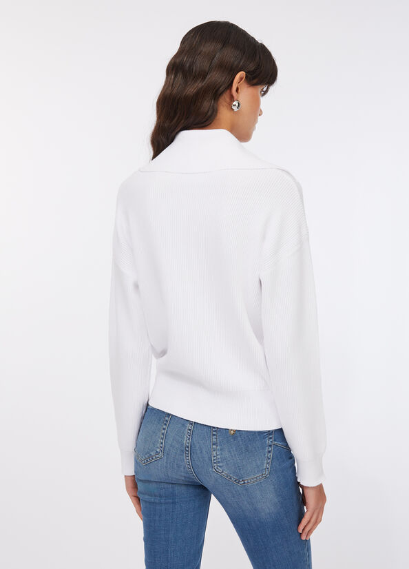 Maglia con maxi collo