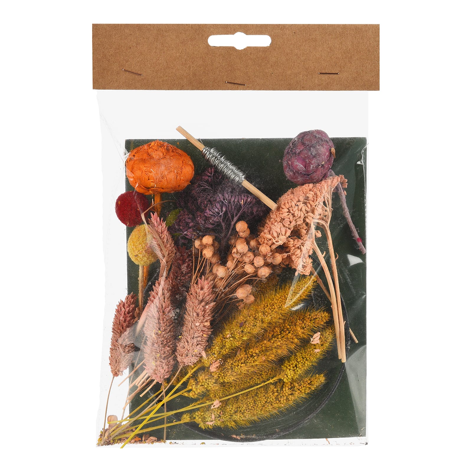 DIY-Trockenblumen-Set Bunt,B 180 x H 260 x T 30 mm