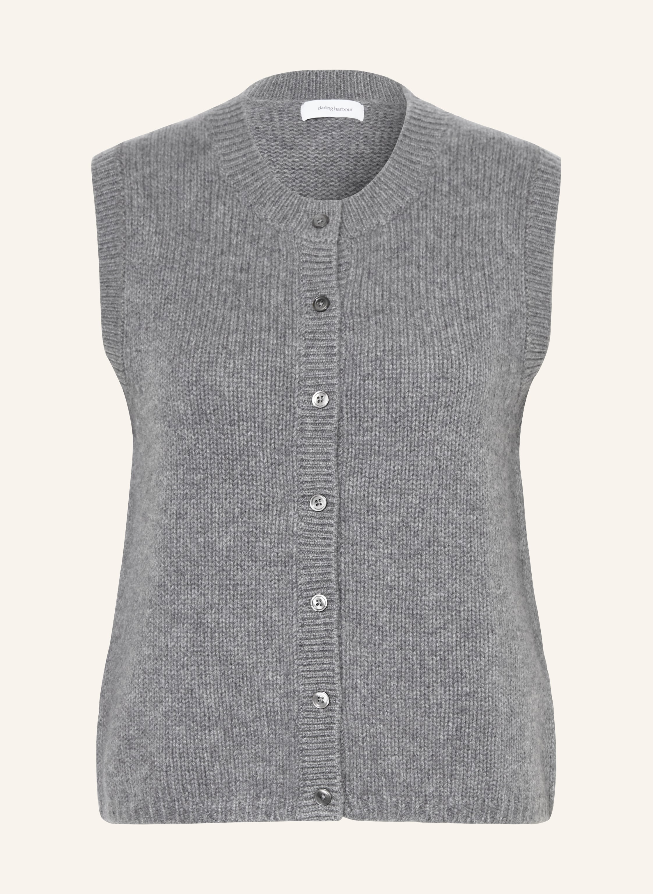 darling harbour Strickweste aus Cashmere