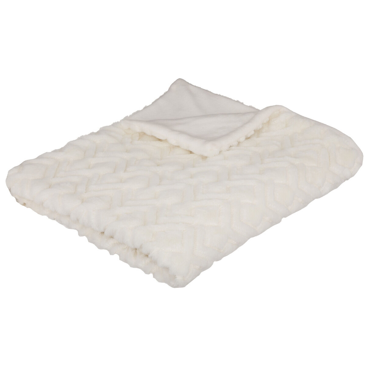 Manta MARA branco 180x230cm