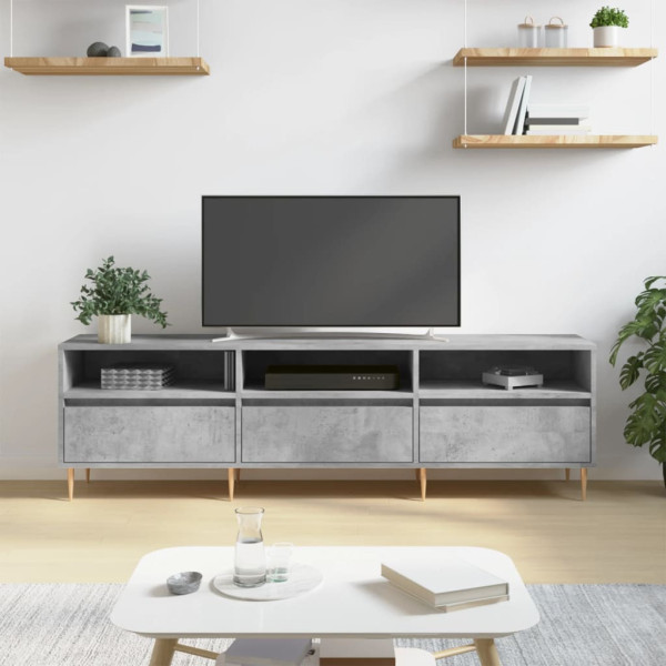 Szafka pod Telewizor Rtv Szary Mat Nowoczesny Salon 150x30x44,5cm