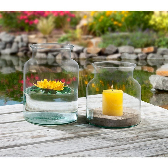 Vase »Mathew«, transparent, Glas