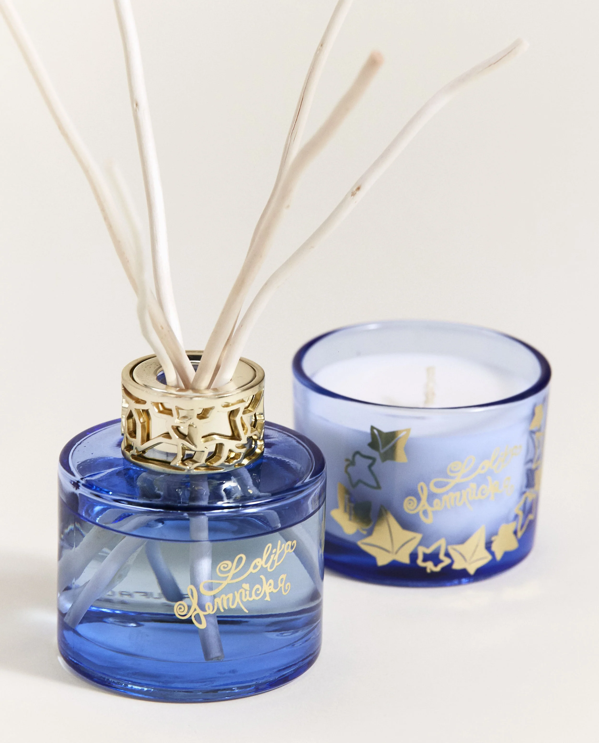 Duo mini Bouquet & Bougie Lolita Lempicka Parme