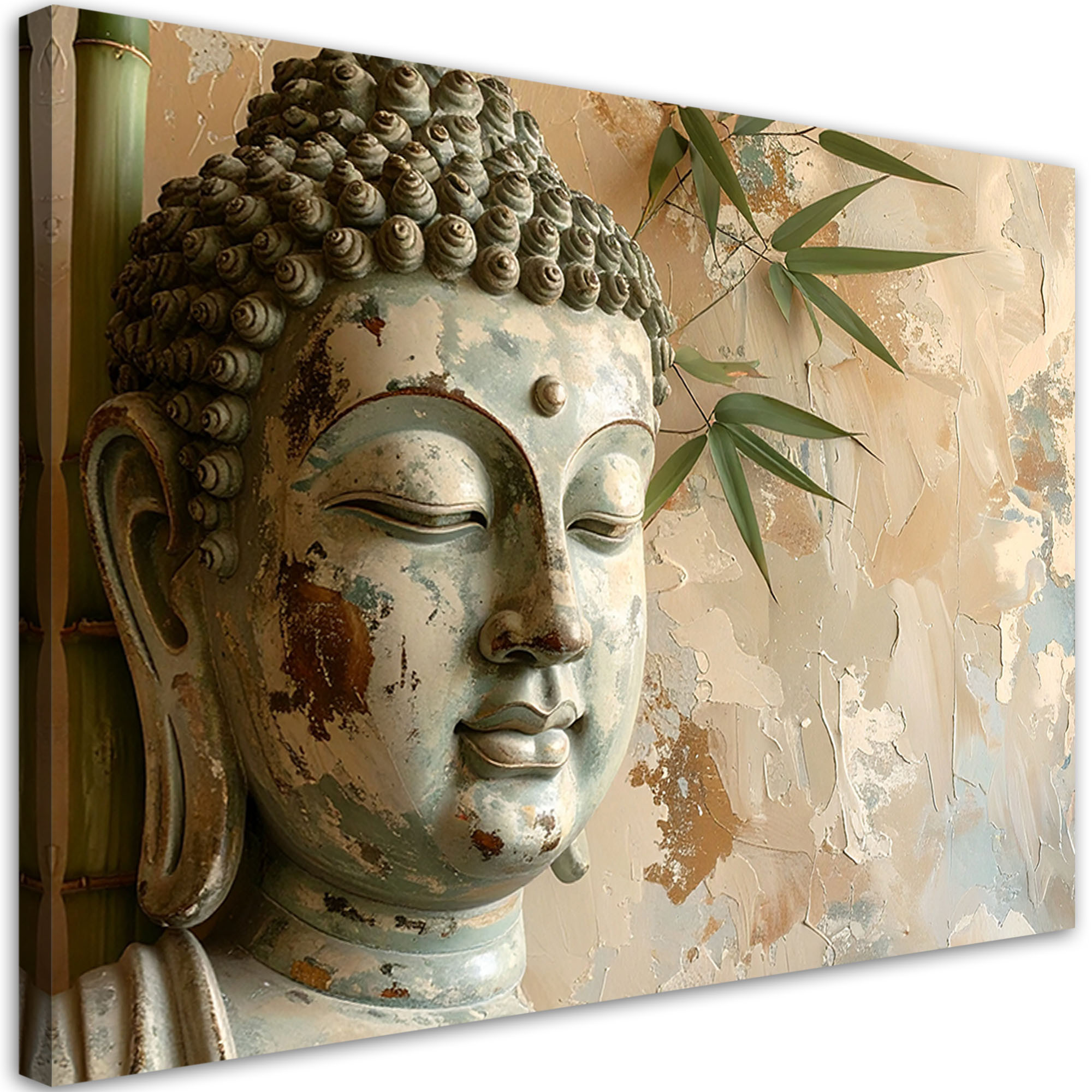 Obraz do salonu sypialni biura, Harmonia Budda Zen Spa imitacja 30x20