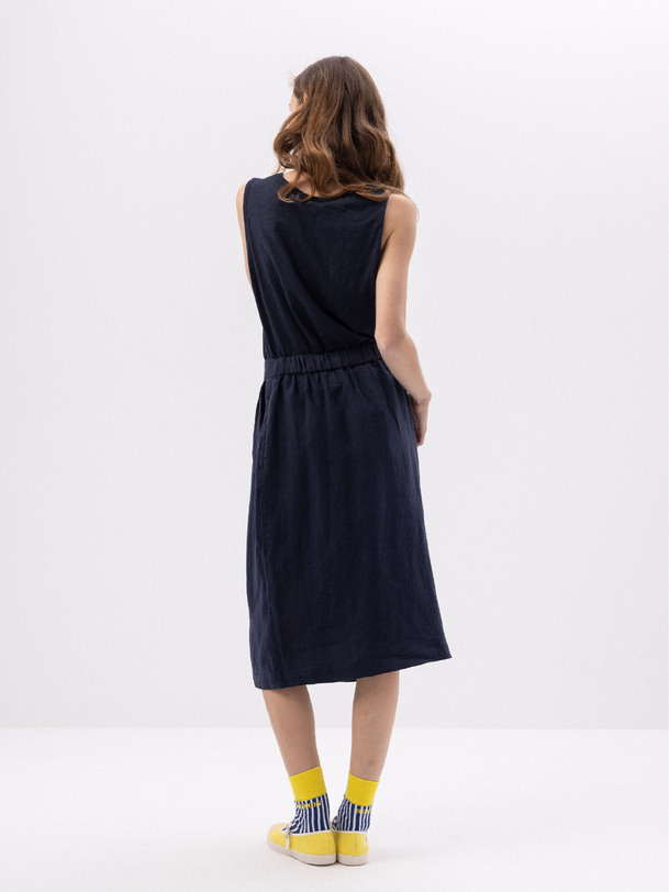 Jupe poppy bleu nuit