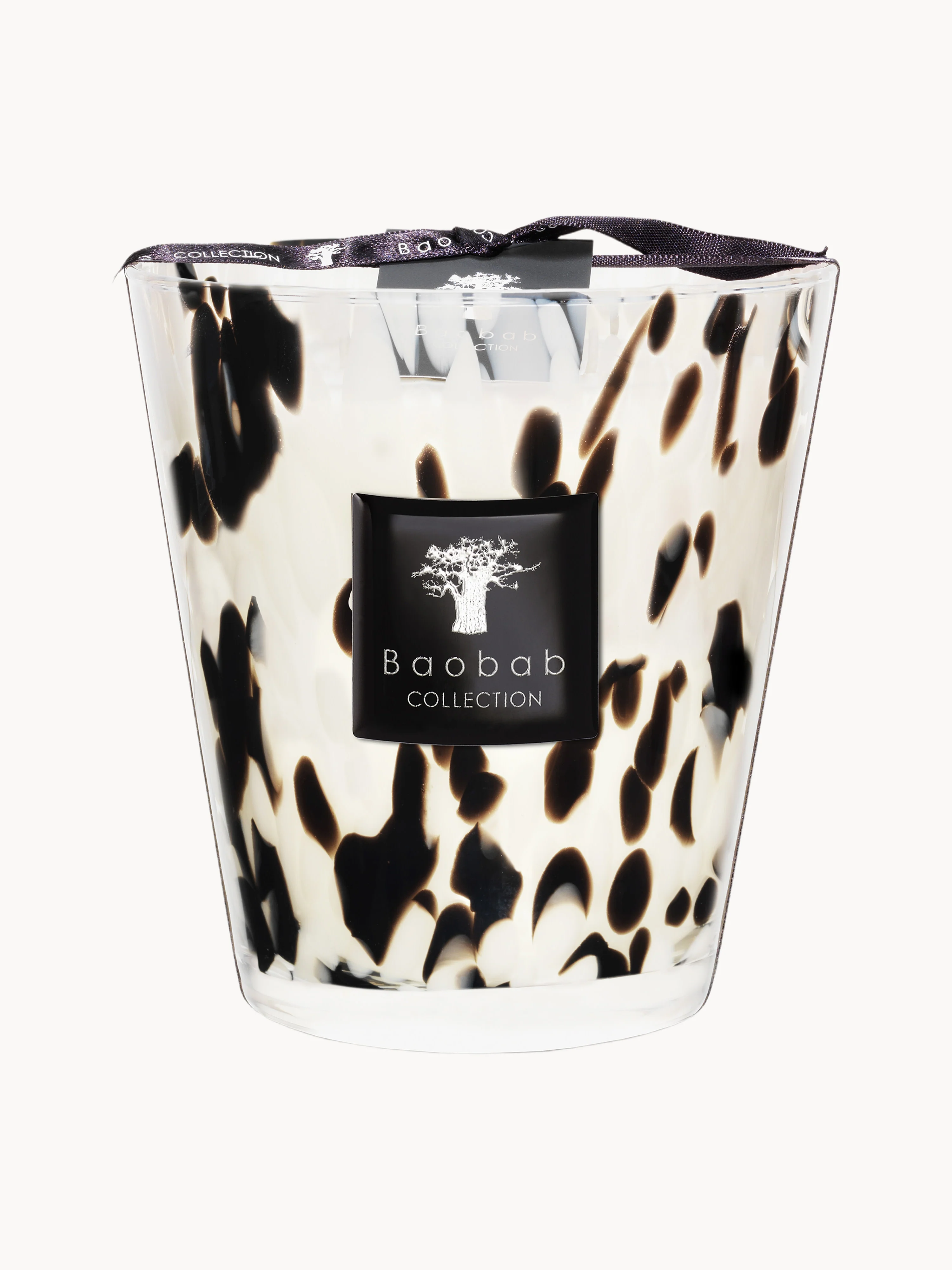 Duftkerze Black Pearls (Grapefruit, Ingwer, Rose)