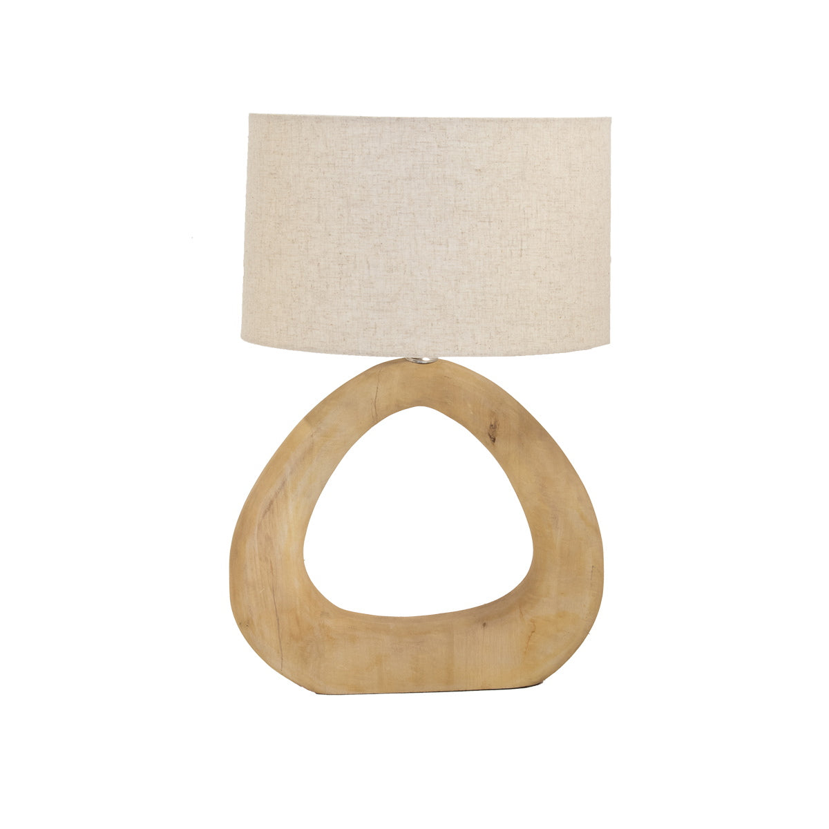 Giga Meubel Tafellamp Elize - Organisch - Naturel - 60cm